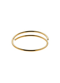 Gold Twist Cuff Bracelet