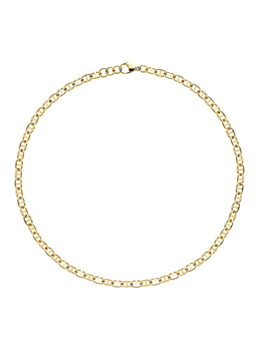 Gold Mariner Chain Necklace
