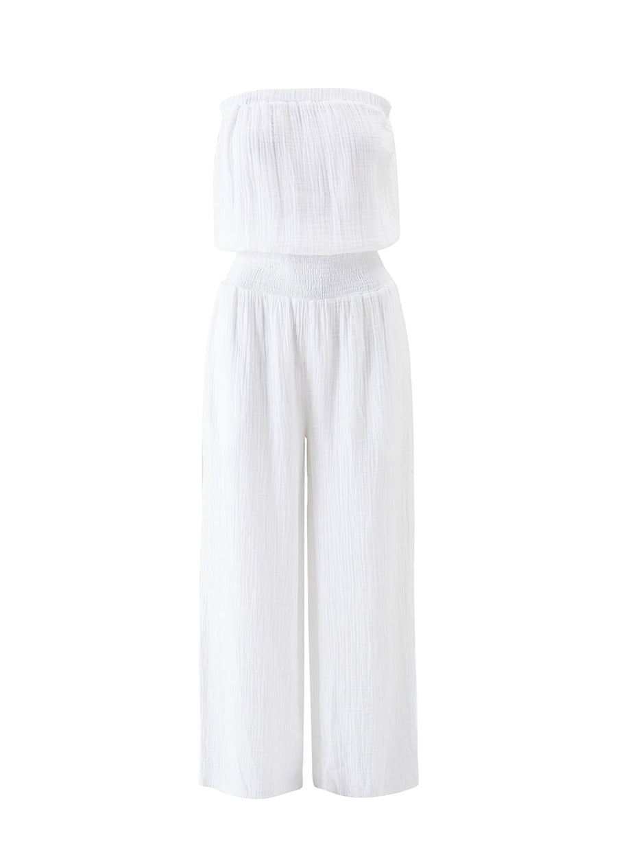 naomi white jumpsuit cutouts 2024
