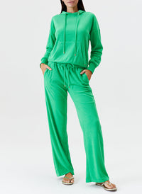 Melissa Odabash Nora Green Terry Hoodie - 2024 Collection