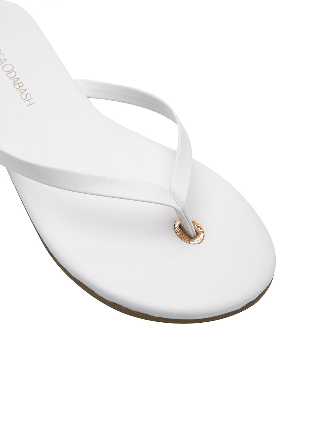 Womens white flip flop sales sandals