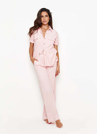 Melissa Odabash Tori Rose Terry Short Sleeve Shirt - 2024 Collection