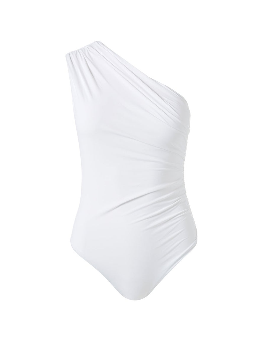 Arizona White Swimsuit Cutout