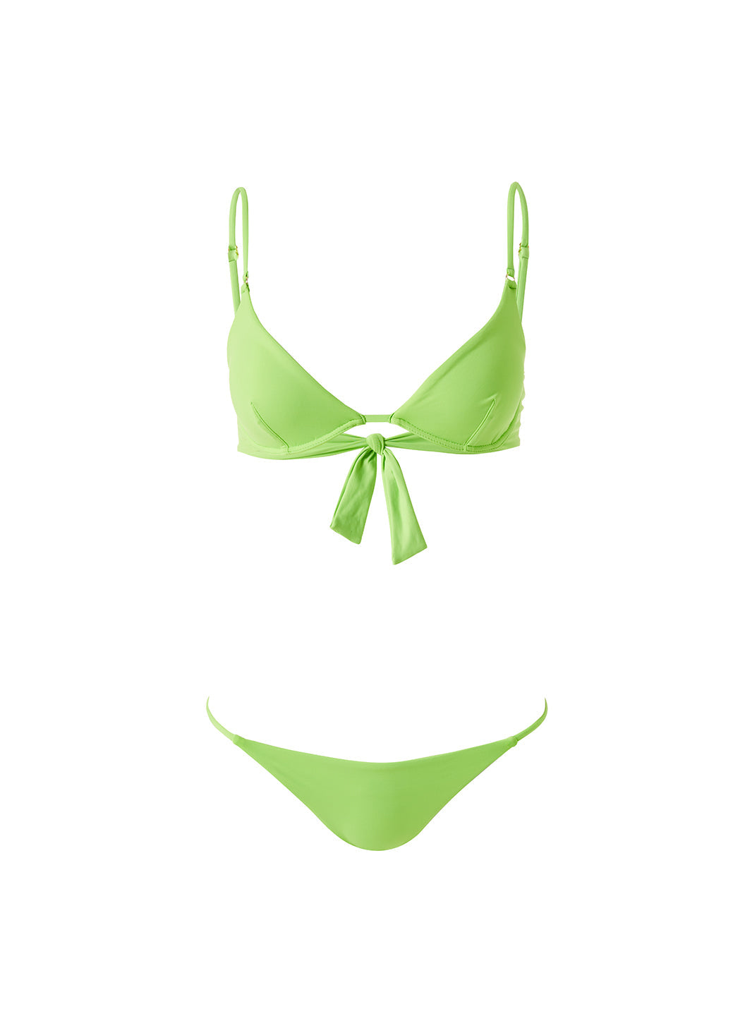 Key Largo Lime Bikini Top