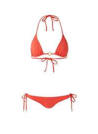 Venice Apricot Zigzag Bikini Cutout 2023