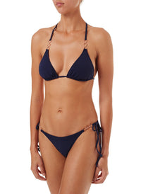 anguilla navy zigzag triangle triple ring bikini 2019 F