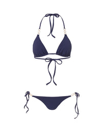 anguilla navy zigzag triangle triple ring bikini 2019