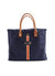 cap ferrat large beach tote Navy 1 2019_Coral