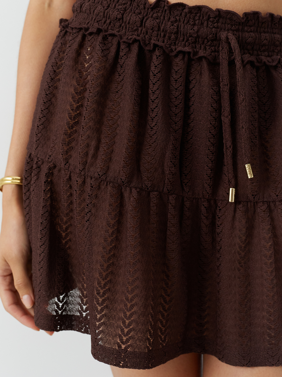 Dune Brown Skirt