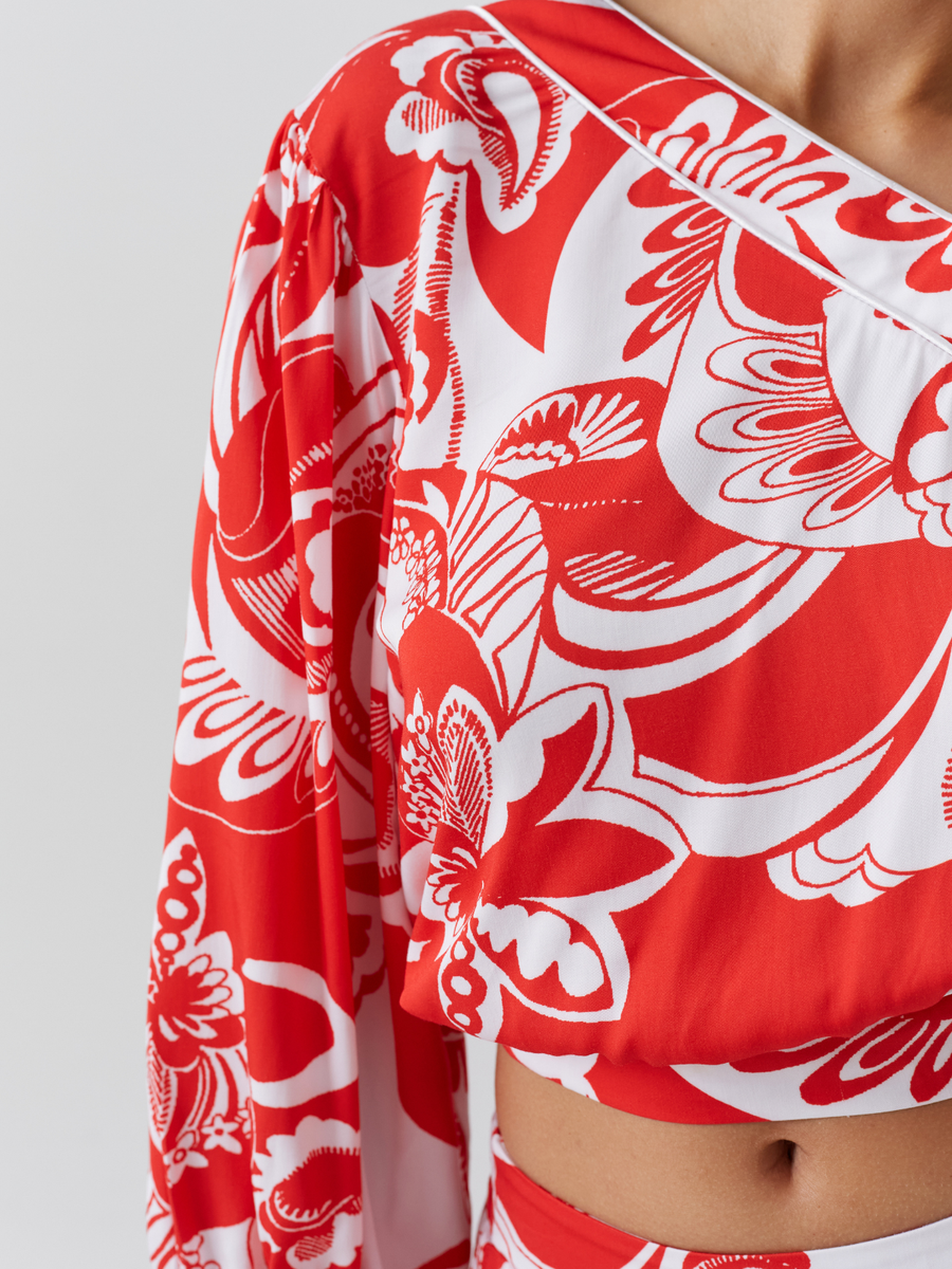 Rania Floral Top