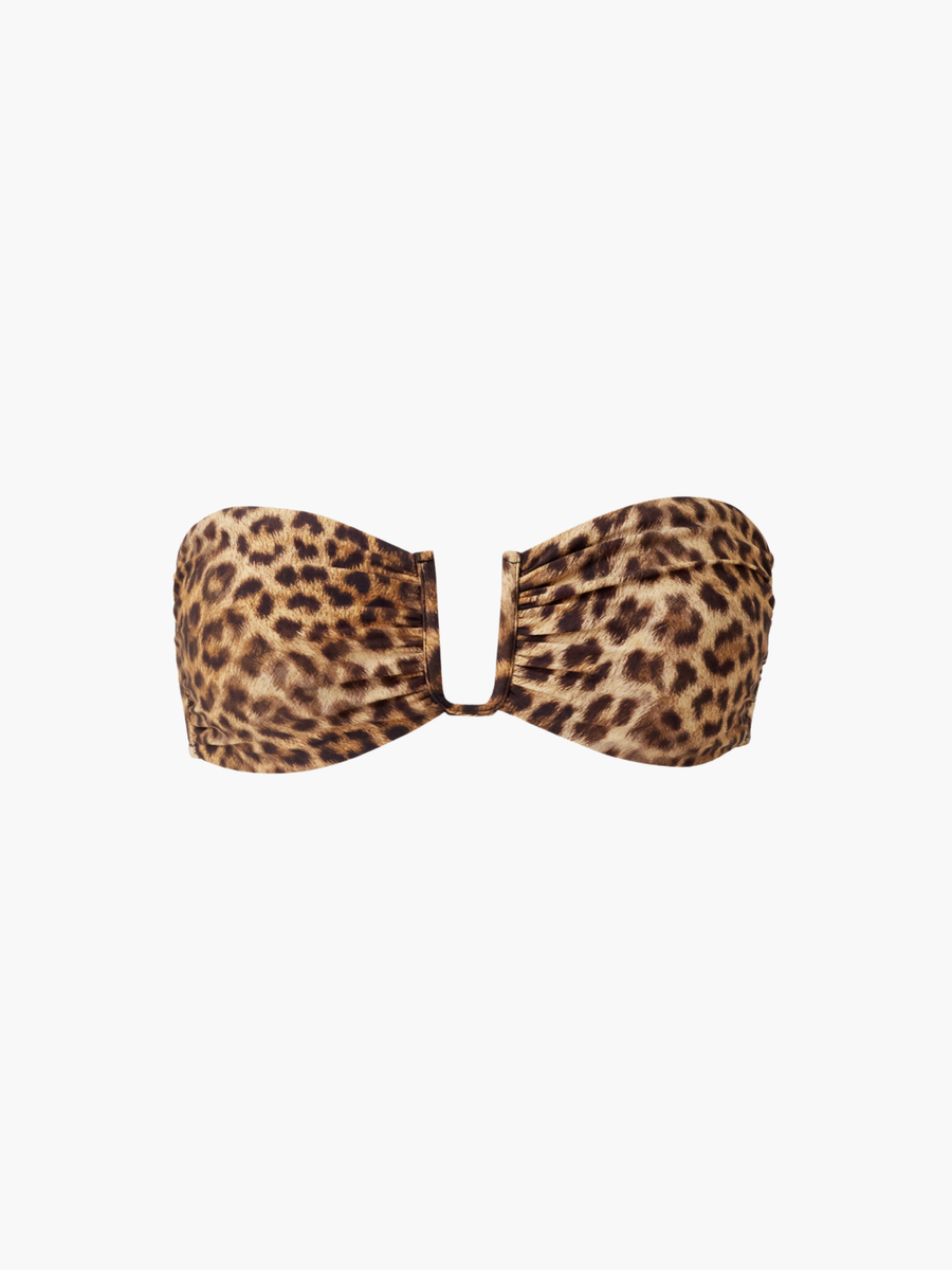 Prague Cheetah Bikini Top