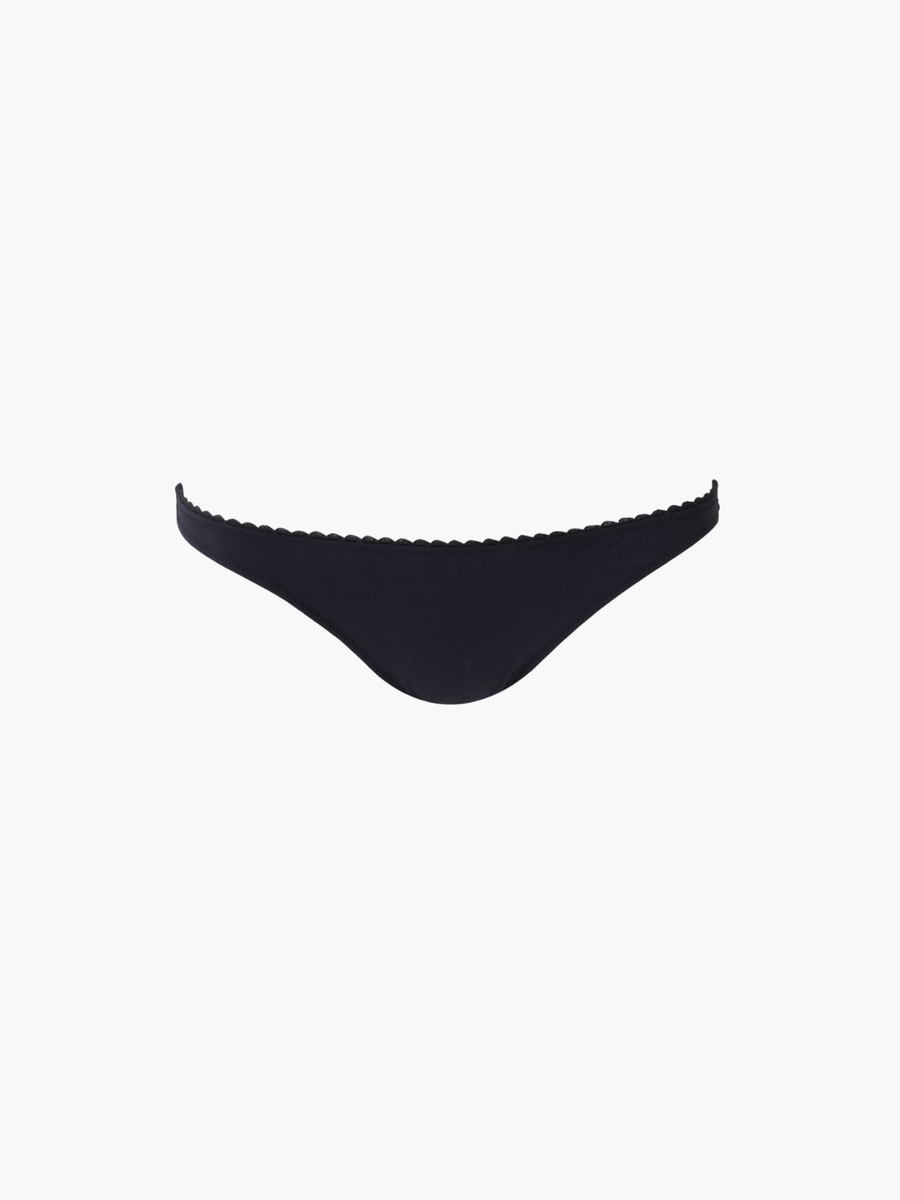Pompano Black Bikini Bottom