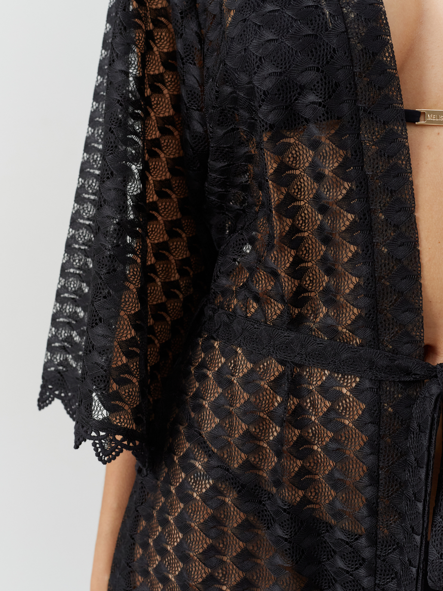 Tali Black Kaftan