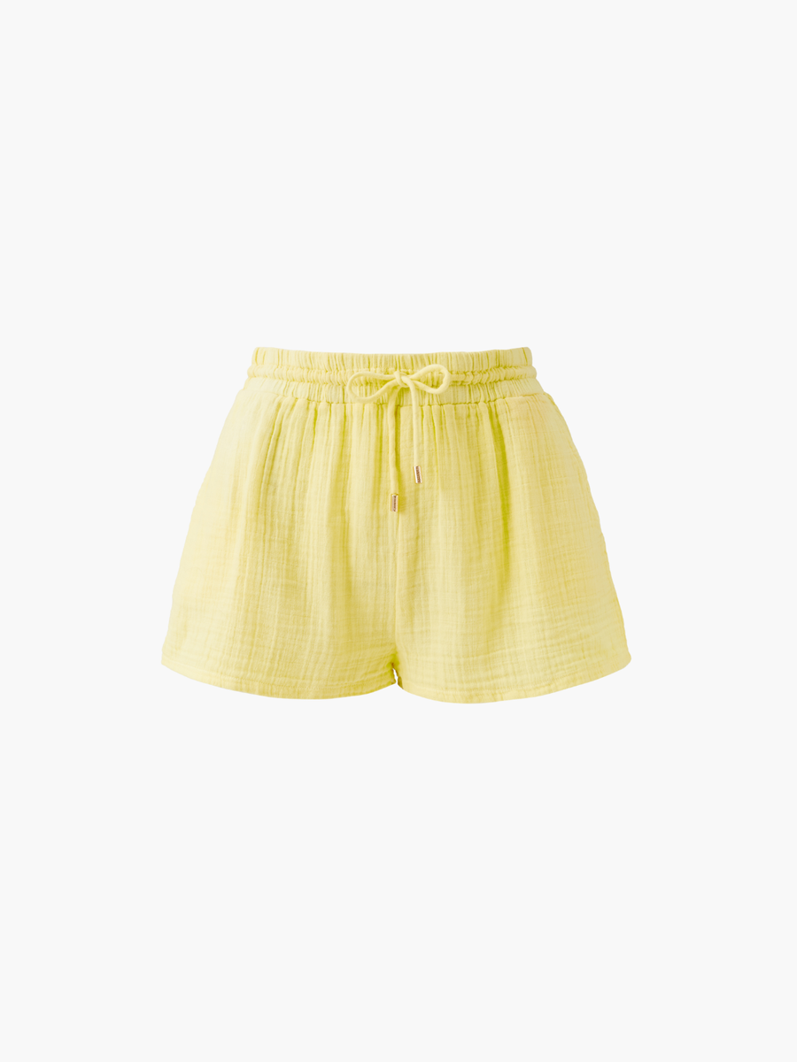 Abbie Yellow Shorts