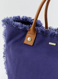Cap Ferrat Navy Tote Bag (2)