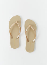 flip flop gold