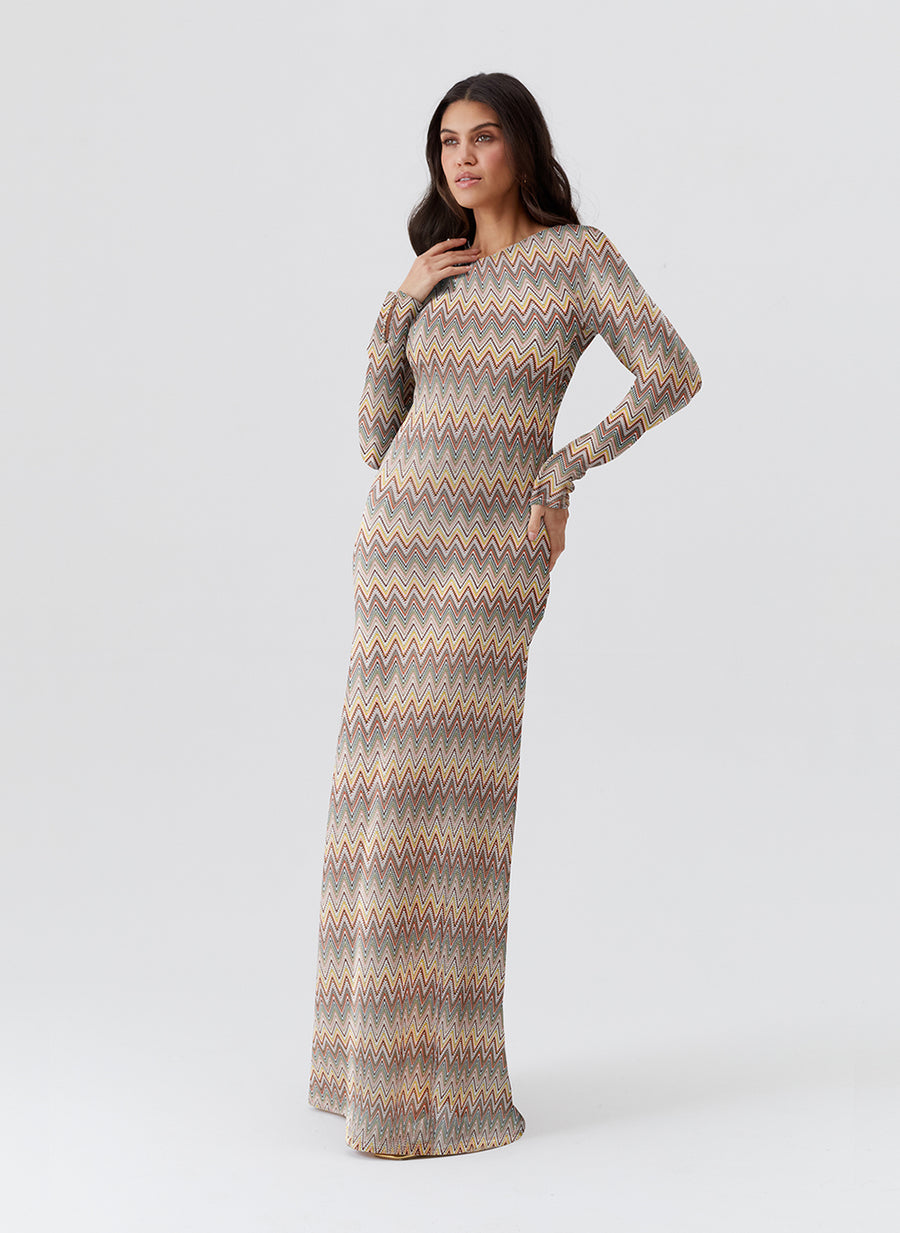 Lily Zigzag Dress_model (3)