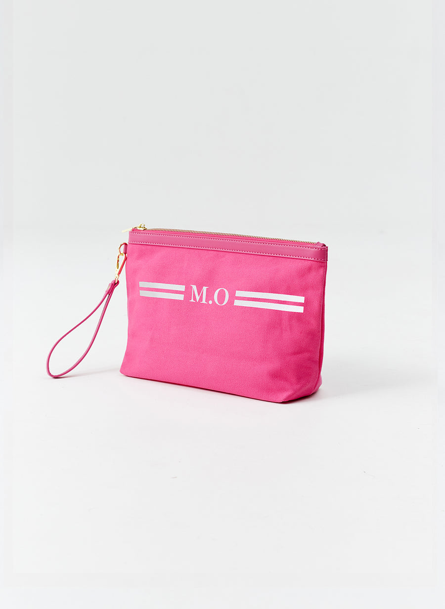 Personalised Milos Fuchsia Clutch