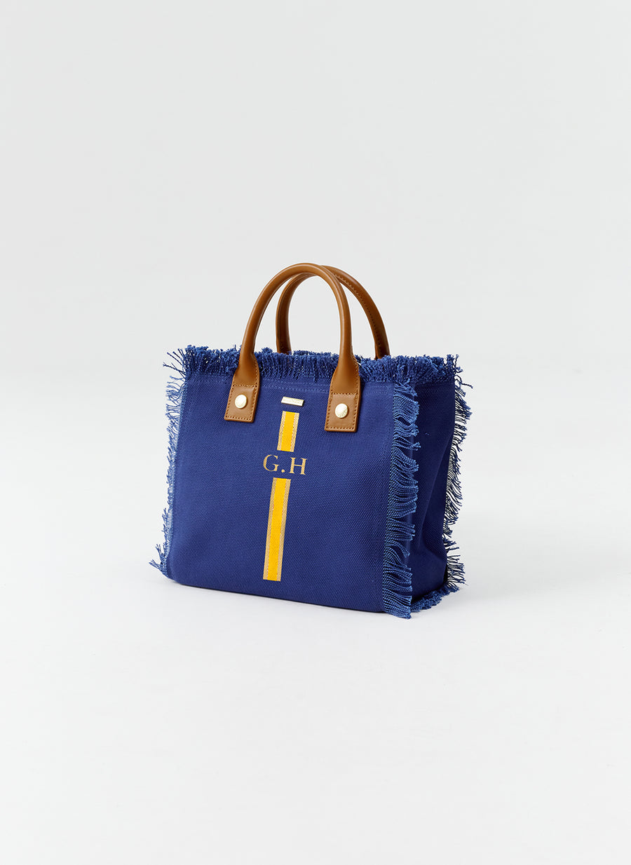 Personalised Porto Cervo Navy Yellow