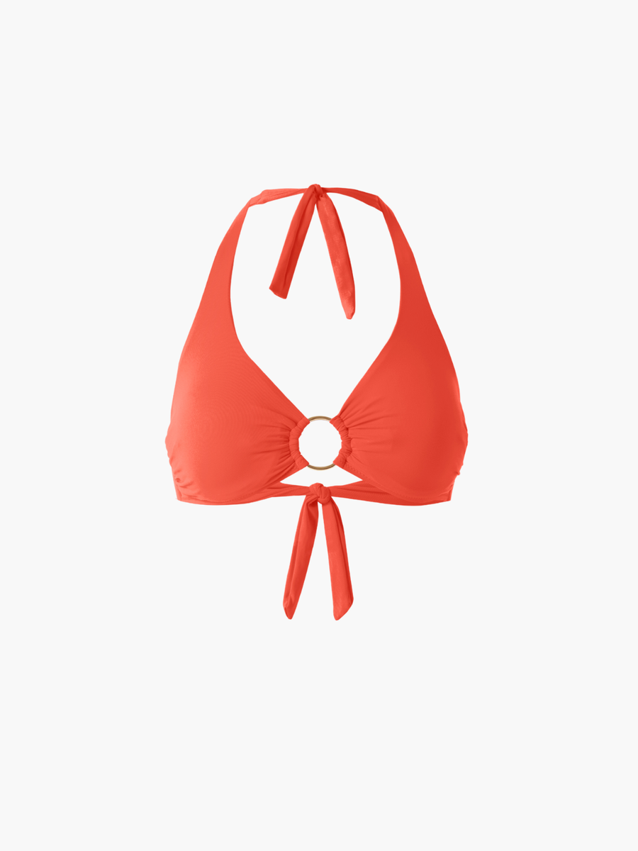 Brussels Cinnamon Bikini Top