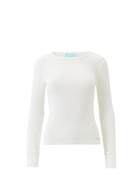 charlie white long sleeve top