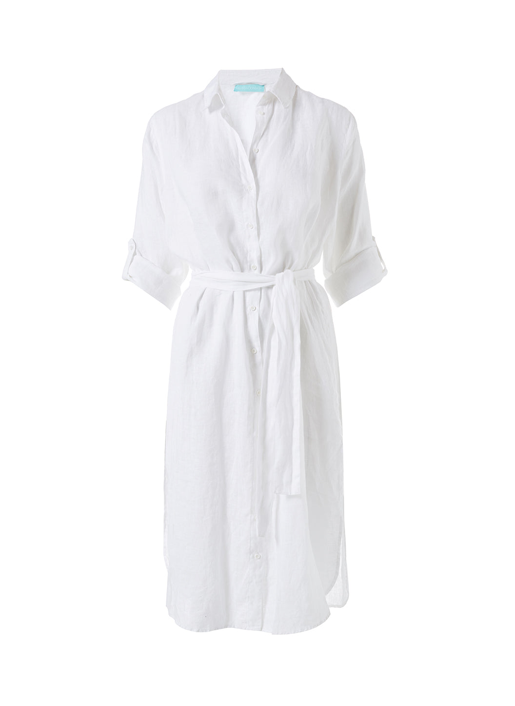 Melissa Odabash Emily White Short Shirt Dress Official Website