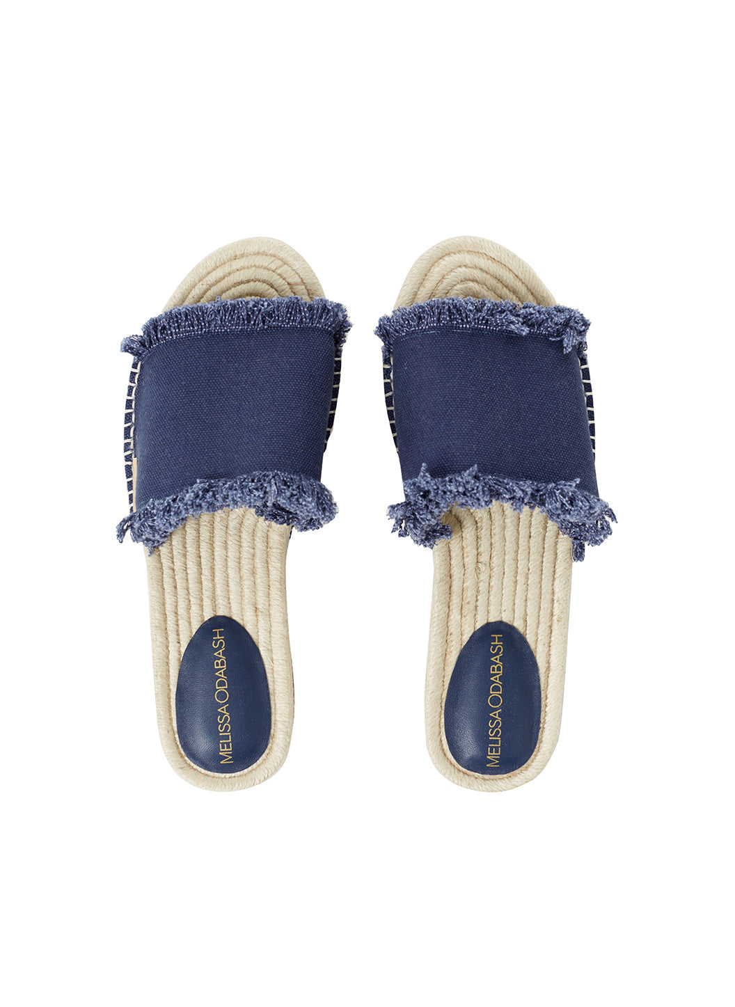 Melissa Odabash Espadrille Navy Sandals - 2024 Collection