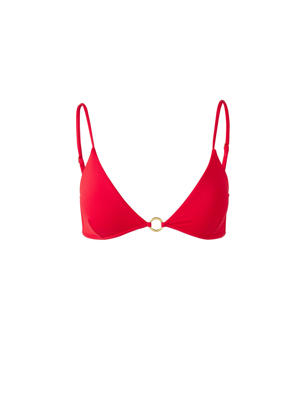 Greece Red Bikini Top Cutout 2024