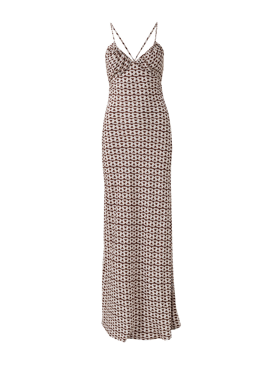 deep back knitted dress Bubbleroom – Deep Back Short Structured Dress – Dresses – White main image 1