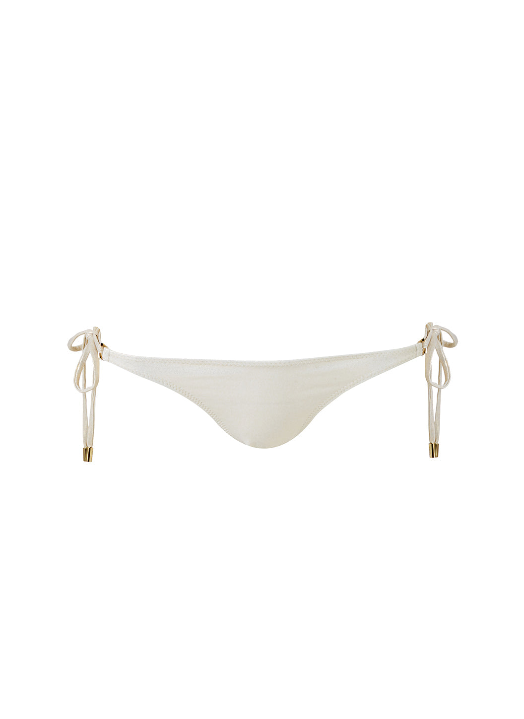 Melissa Odabash Key West Gold Tie Side Bikini Bottom - 2024 Collection