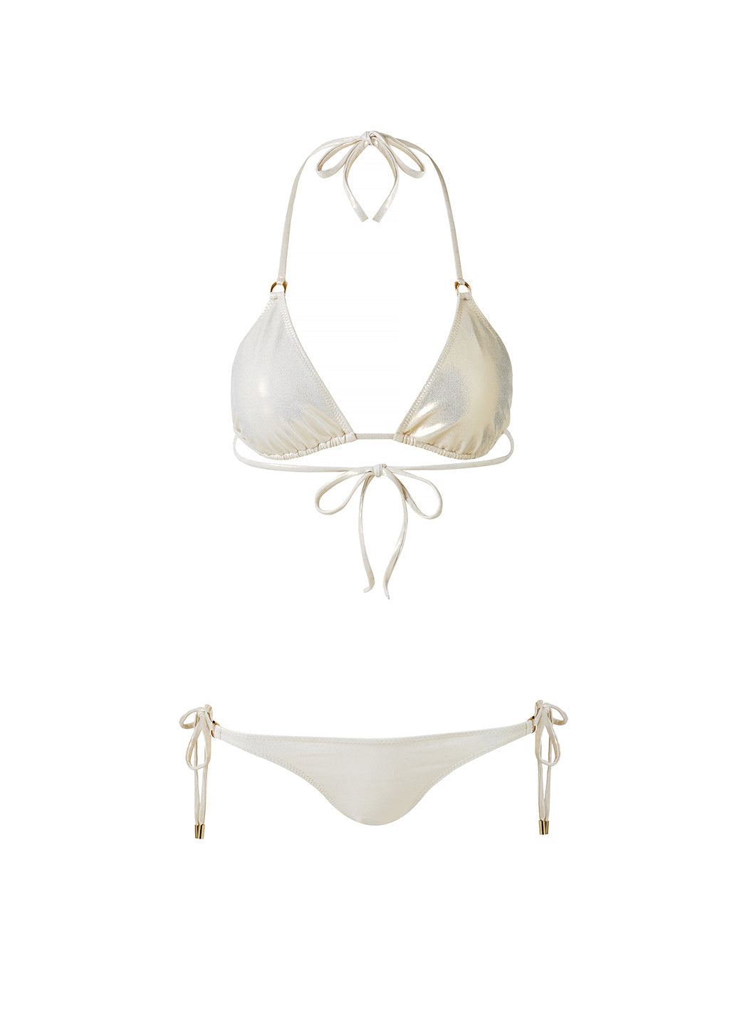 Melissa Odabash Key West Gold Triangle Bikini - 2024 Collection