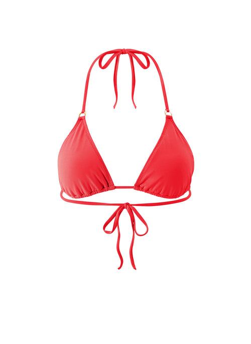 Exclusive Key West Red Eco Bikini Top