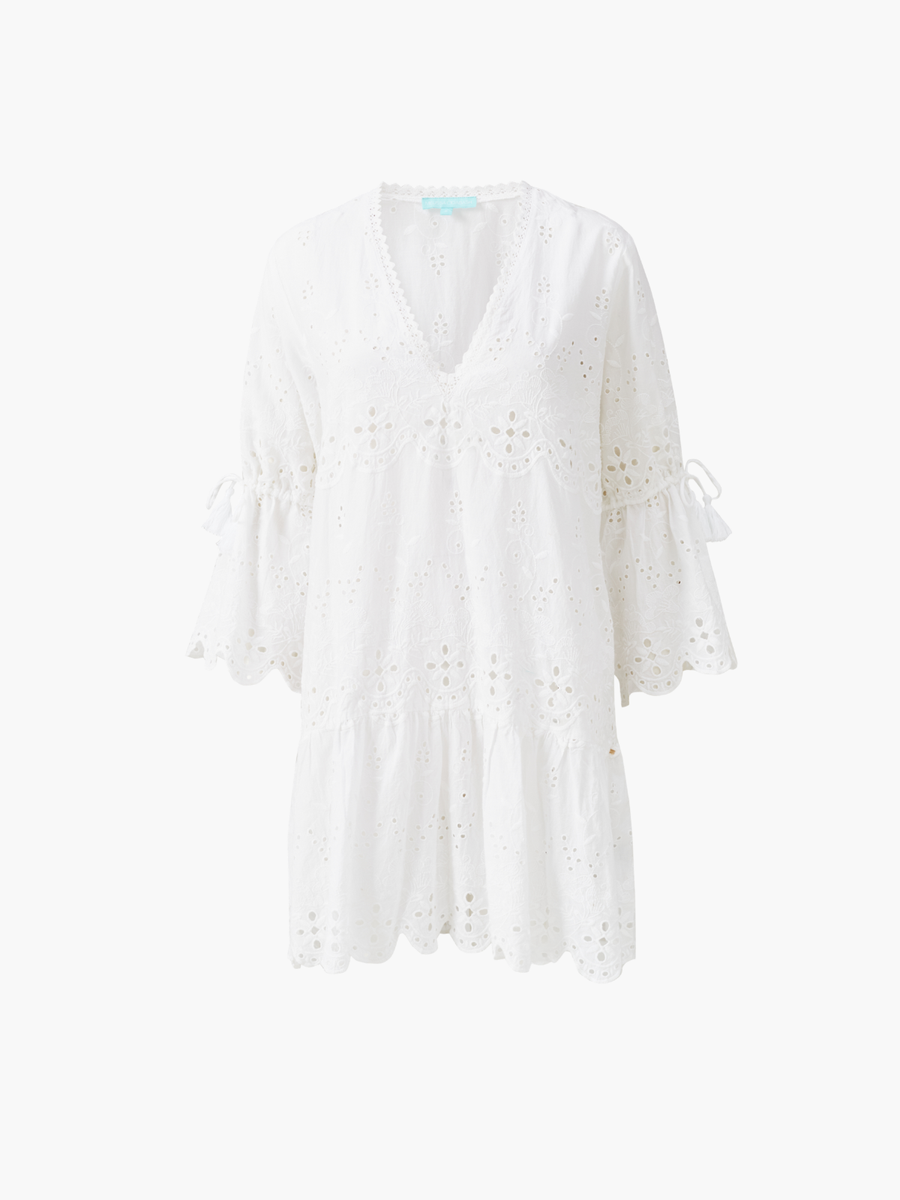 May White Dress