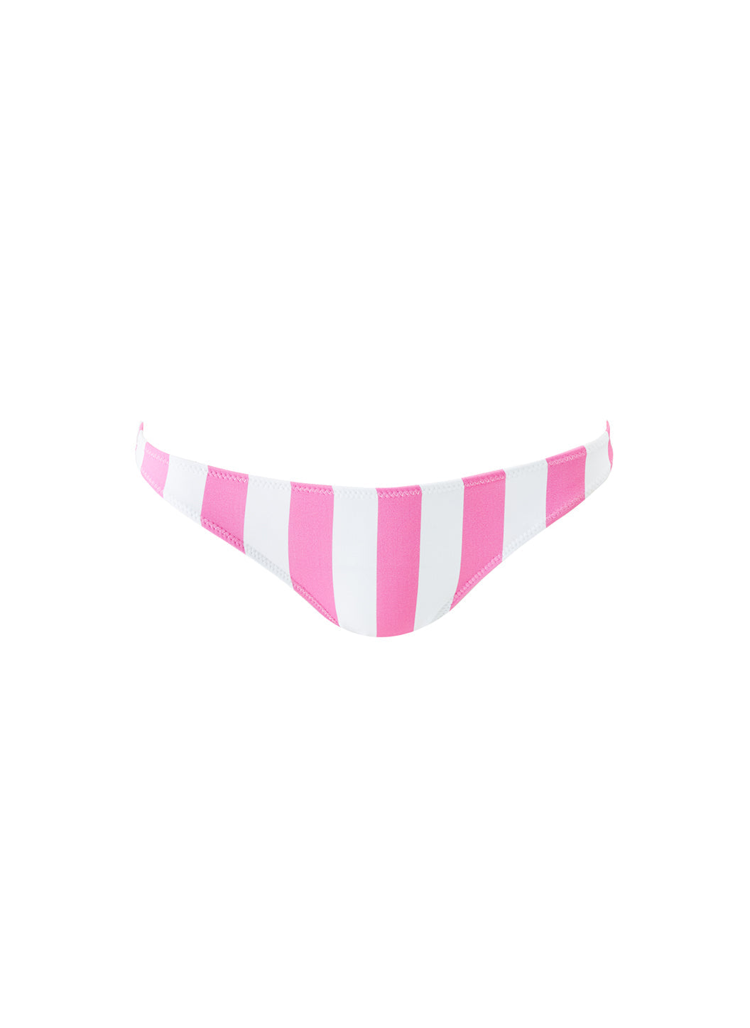 ponza pink stripe bikini bottom cutouts 2024