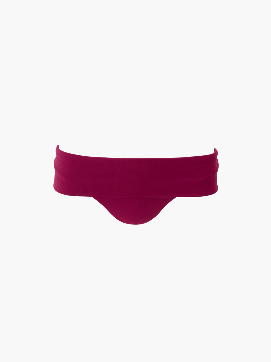 Provence Burgundy Bikini Bottom
