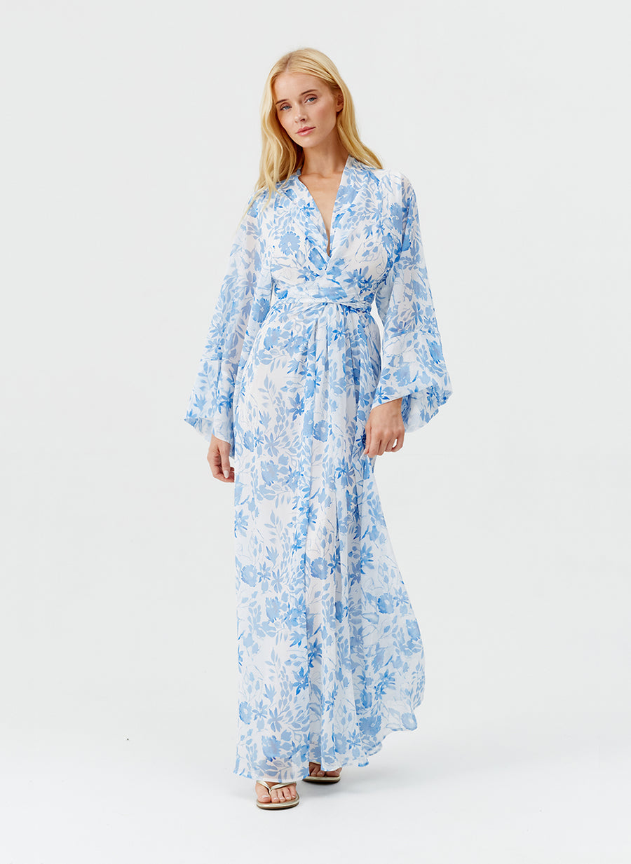 wisdom blue floral_P