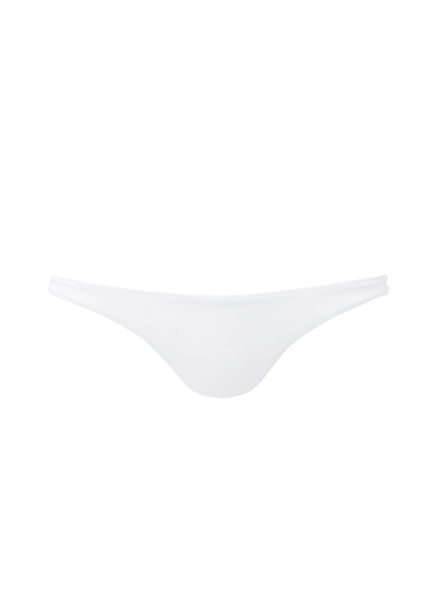 Barcelona White seamless hipster Bikini Bottom