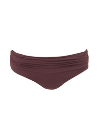 Belair Walnut Ruched Bikini Bottom