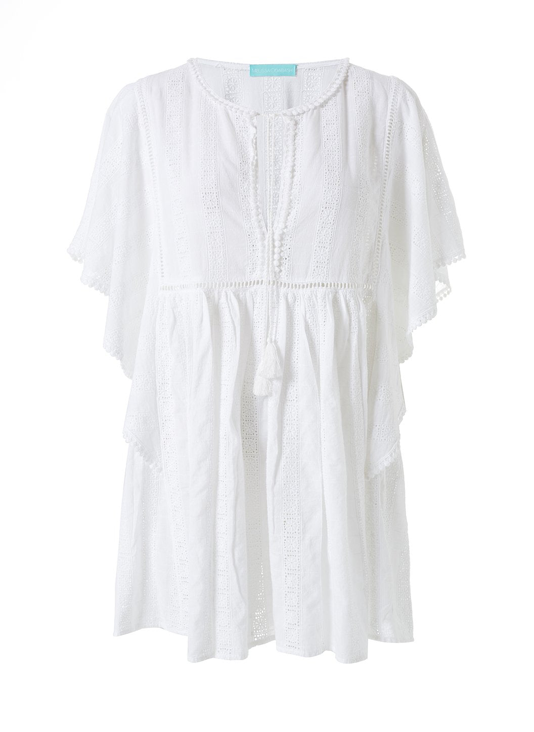 Brooke White Kaftan Cutout 