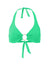 Brussels Green Halterneck Ring Supportive Bikini Top