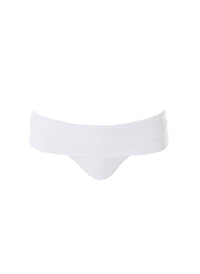 Exclusive Brussels Bottom White Zig Zag