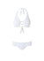 Brussels White Pique Bikini Cutout 2023  