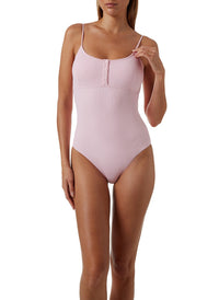 Calabasas Ribbed Blush Swimsuit