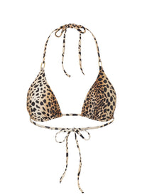 Cancun Cheetah Classic Triangle Bikini Top