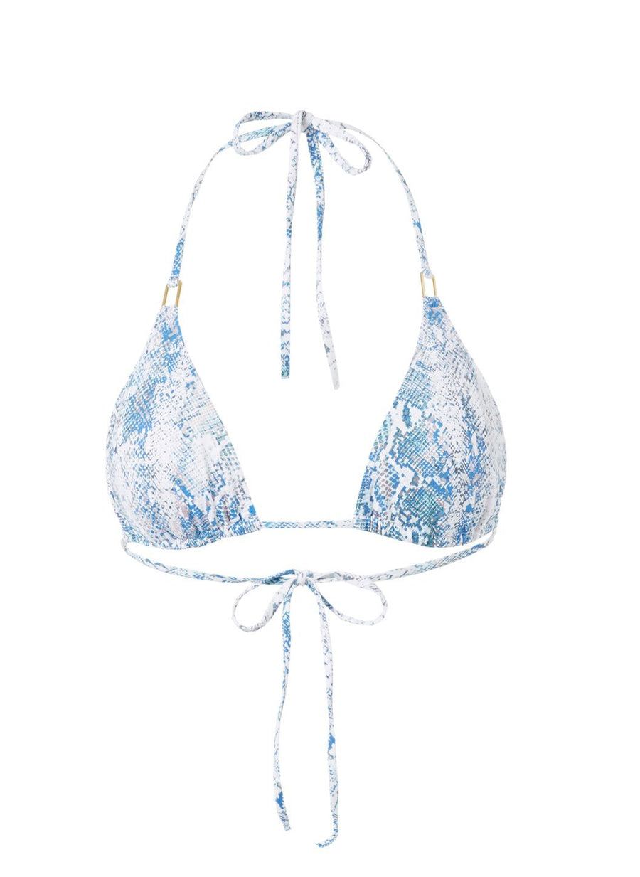 Cancun Serpente Classic Triangle Bikini Top