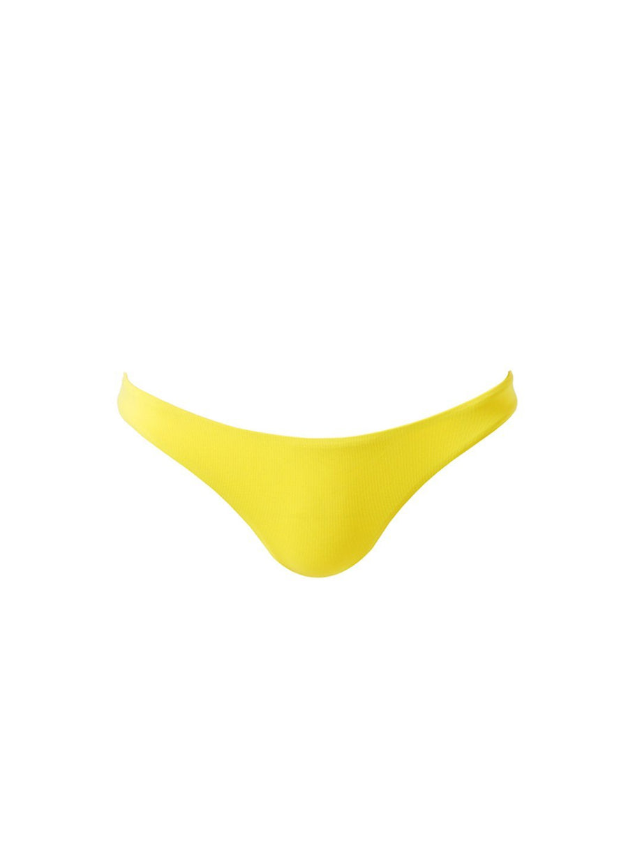 Cayman Lemon Bikini Bottom Cutout 