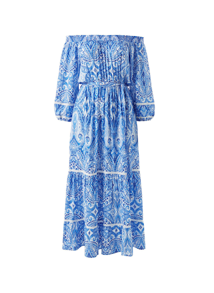 Eclipse Aztec Blue Dress | Official EU Site Eclipse Aztec Blue Dress | Official EU Site