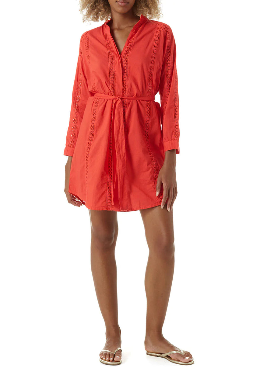 Emily Apricot Dress Model 2023 F  