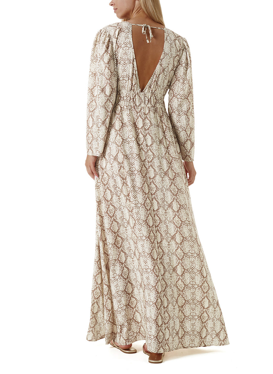 Farrah_Snake_Kaftan_Model_B