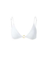 Greece White Bikini Top Cutout 2023  